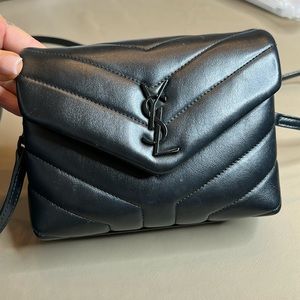 Saint Laurent Vitello Plumotto Bag.